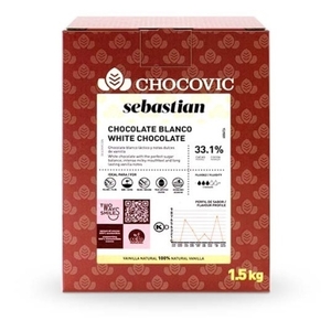 Шоколад белый Chocovic Sebastian 500 гр