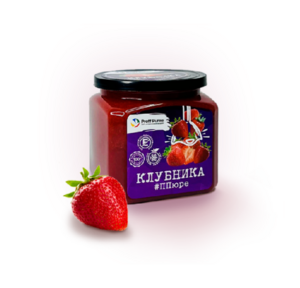 Пюре замороженное Клубника Proff Puree 500 г